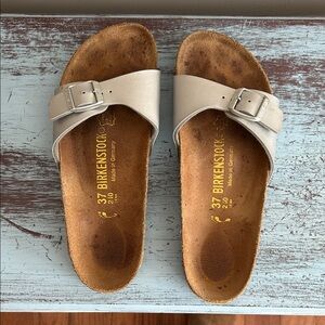 Birkenstock Women's Silver Sandals